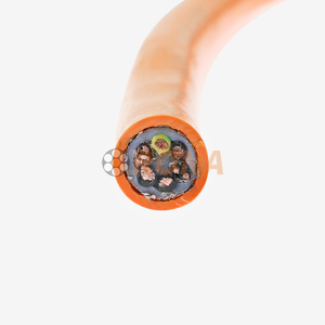 LV 300/500V 4G1.5+2X2X0.5mm2 Cabo blindado de corrente com bainha de PVC para servo motor 