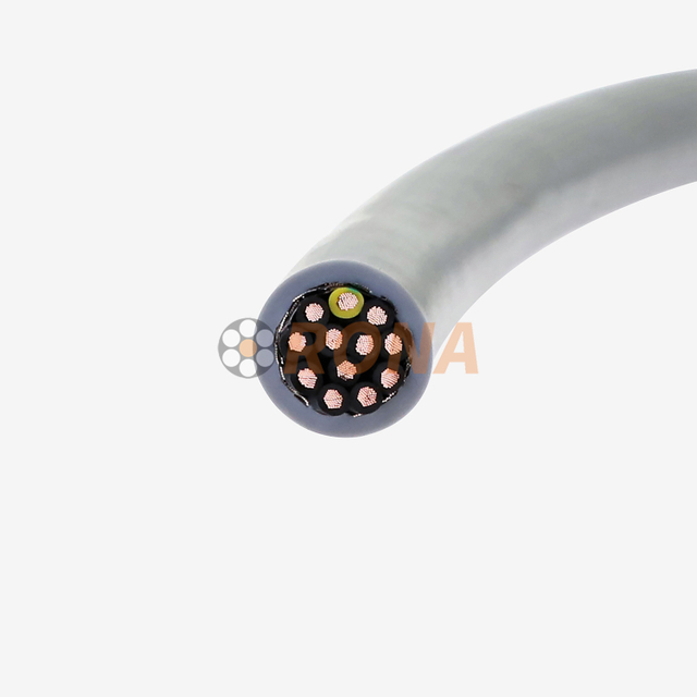 300/500V HFV 12G1mm&sup2; cabo de controle de corrente de arrasto de PVC protegido