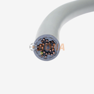 300/500 V HFVP 25G0.75 Cabo de prote&ccedil;&atilde;o de corrente de arrasto de PVC para m&aacute;quinas-ferramentas automatizadas