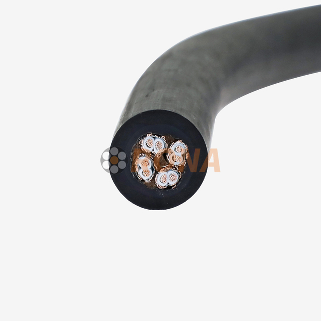 RONA RECH 4 &times; (2 &times; 0,28) P + 8 &times; 2 &times; 0,35 Cabo imperme&aacute;vel resistente &agrave; press&atilde;o lateral para equipamentos subaqu&aacute;ticos e automa&ccedil;&atilde;o industrial