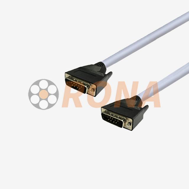 Conjunto de cabo de conex&atilde;o blindado DB9 para equipamentos de automa&ccedil;&atilde;o