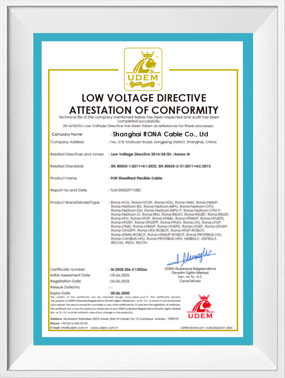 Nosso certificado