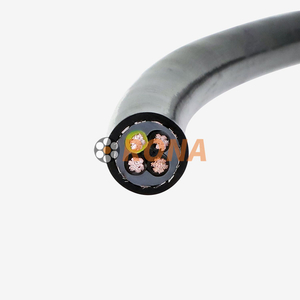 Cabo de corrente de arrasto de energia blindado PUR HFMUP 4G4mm&sup2;