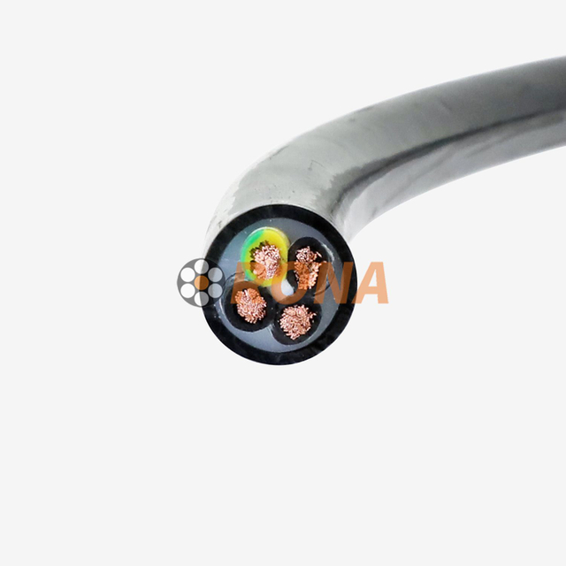 HFMUP 4G6mm2 Cabo de corrente blindado para ferramentas
