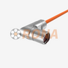 Conjunto de cabo de alimenta&ccedil;&atilde;o do servo motor - High-Flex, blindado EMI para CNC e rob&oacute;tica