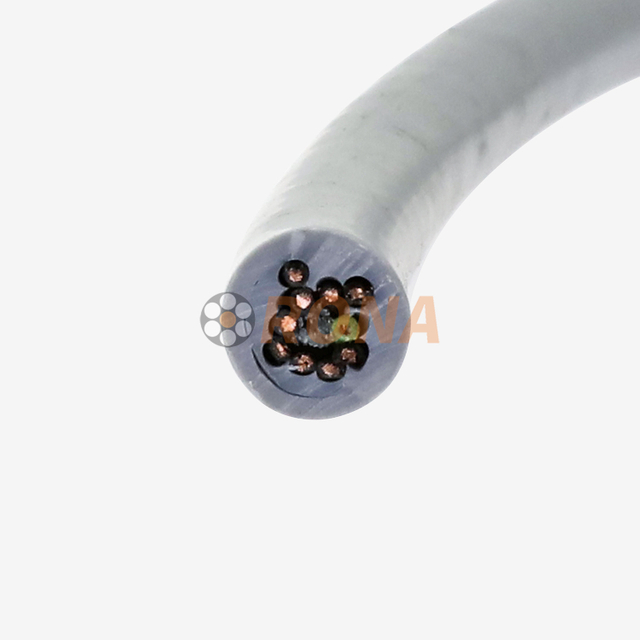 300/500V RONA HFV 10G0.5mm2 Cabos de arrasto de PVC com escudo para automa&ccedil;&atilde;o industrial e porta