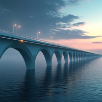 Estruturas e pontes marinhas