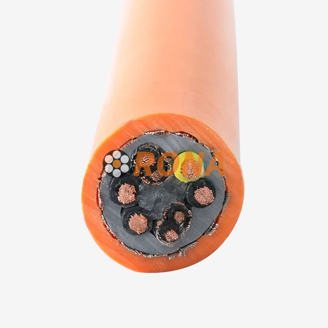 Cabo servomotor de PVC blindado 300/500V 0,6/1kV