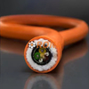 Cabo composto umbilical subaqu&aacute;tico h&iacute;brido el&eacute;trico &oacute;tico neutramente flutuante Φ34.5